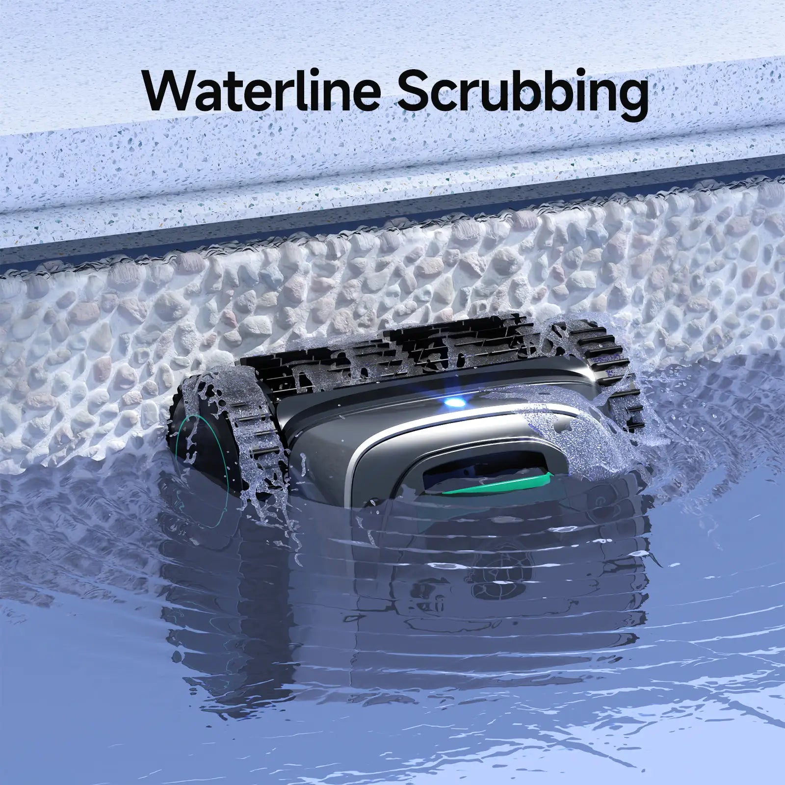 WYBOT C1 Robotic Pool Cleaner Vacuum with APP [Upgraded Design]-2
