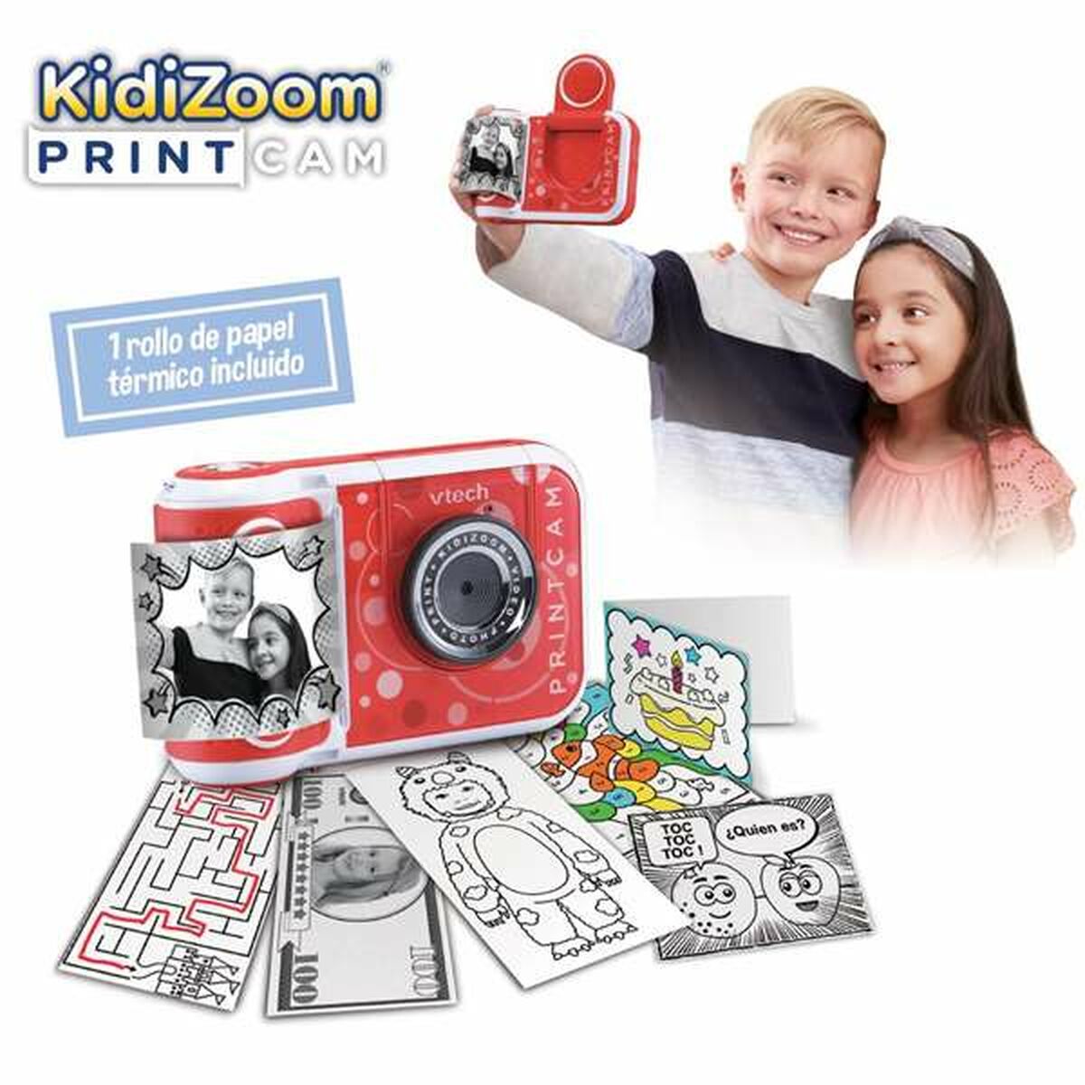 Children’s Digital Camera Vtech Kidizoom Photogrpahic Printer-4