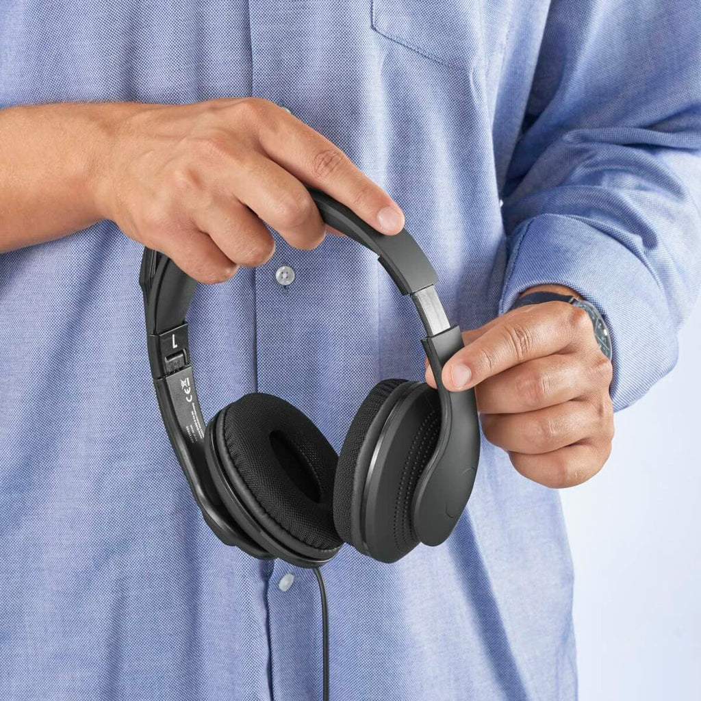 Gaming Headset with Microphone Hama 00139935 Black-4