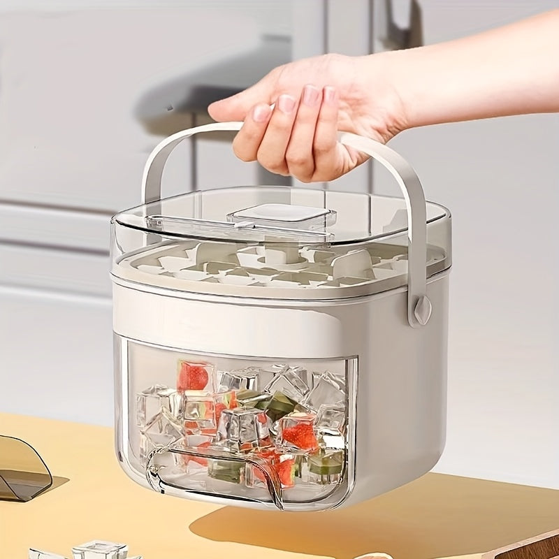 48-Grid Ice Cube Tray with Lid-3