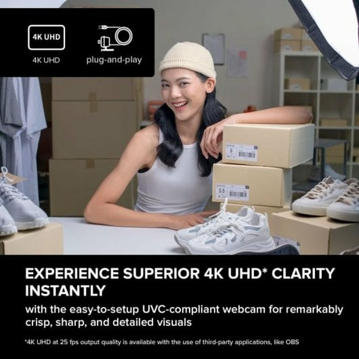 Webcam Creative Technology Full HD-5