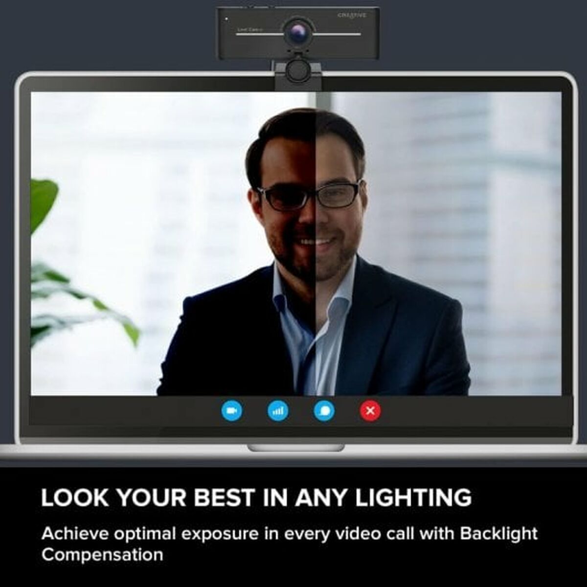 Webcam Creative Technology Full HD-4
