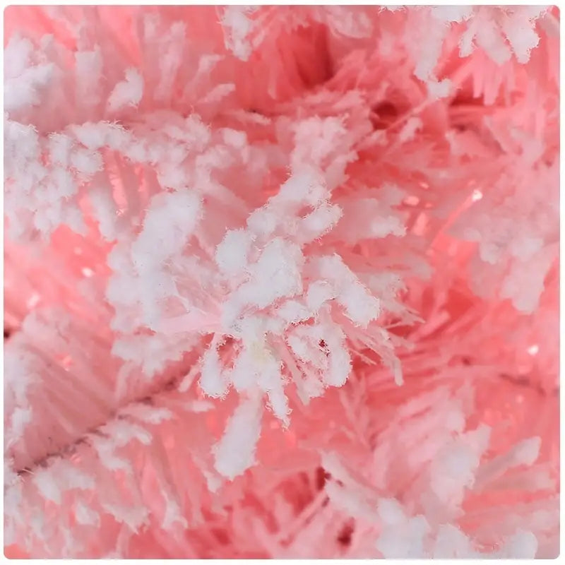 Pretty in Pink: A Festive Flocking Christmas Tree-1
