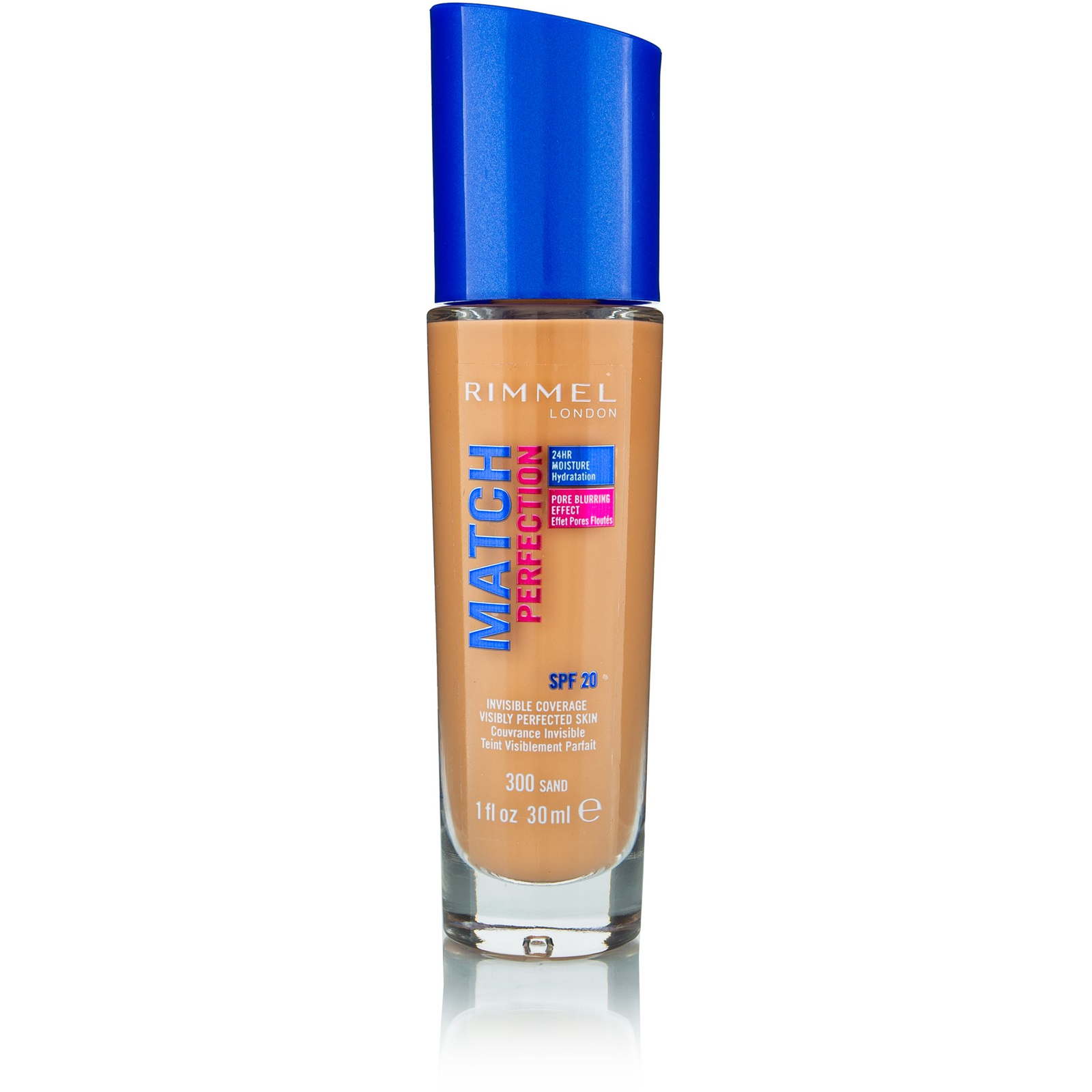RIMMEL LONDON Match Perfection Foundation SPF20 300 Sand 30 ml (3614220954080)-0