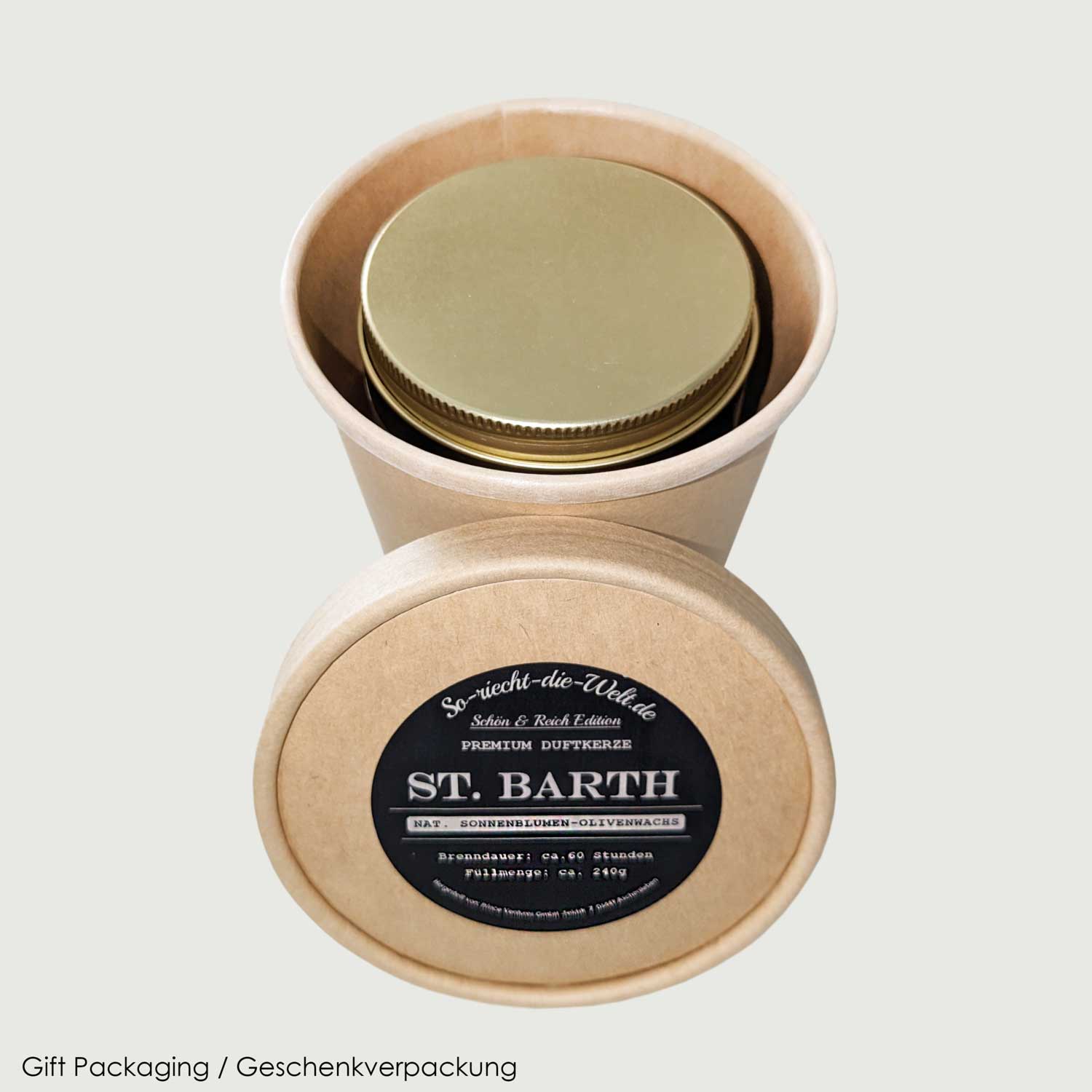 Champagner & Rosen Kerze - Best Scents Edition