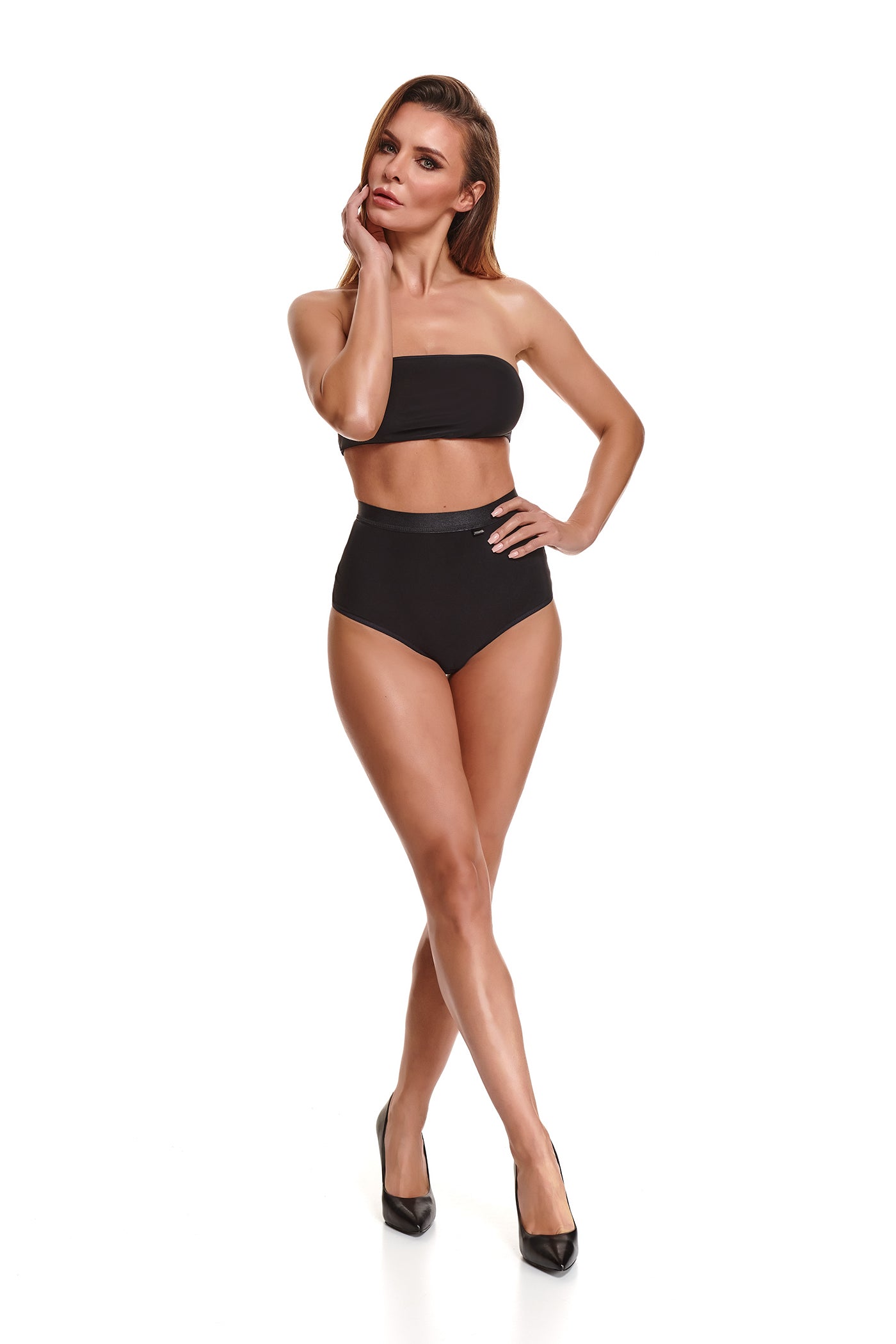 schwarzes Set STAlessia001 - XXL-4