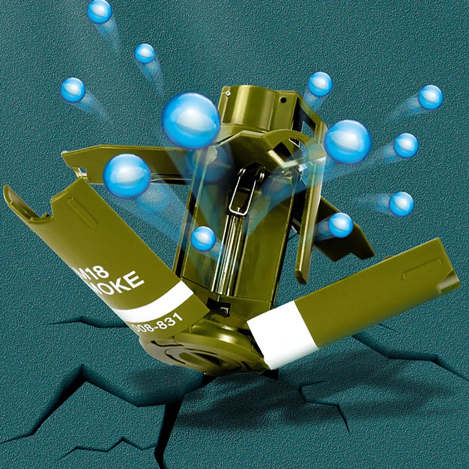 Tactical Hand Grenade Toy for Water Beads Battle-4