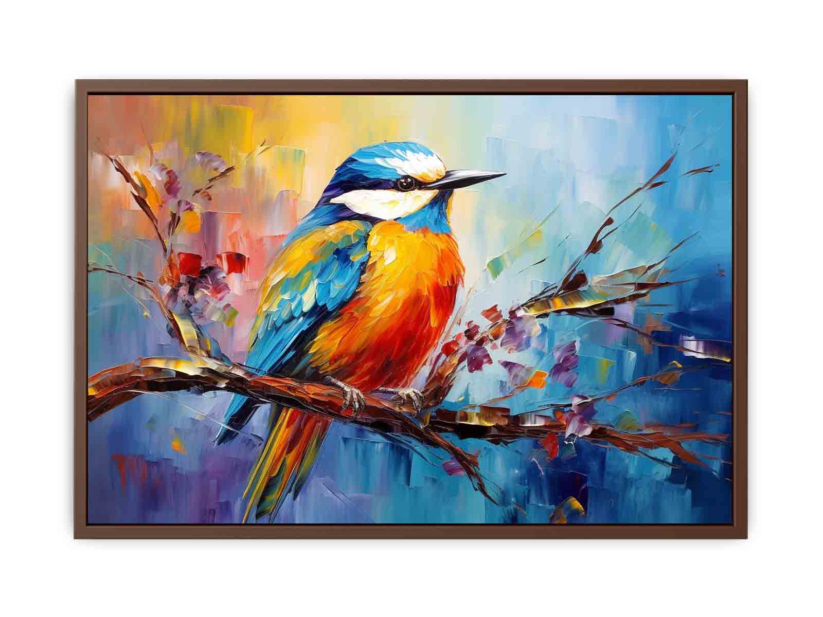 Modern Bird Art Canvas Art Print-6