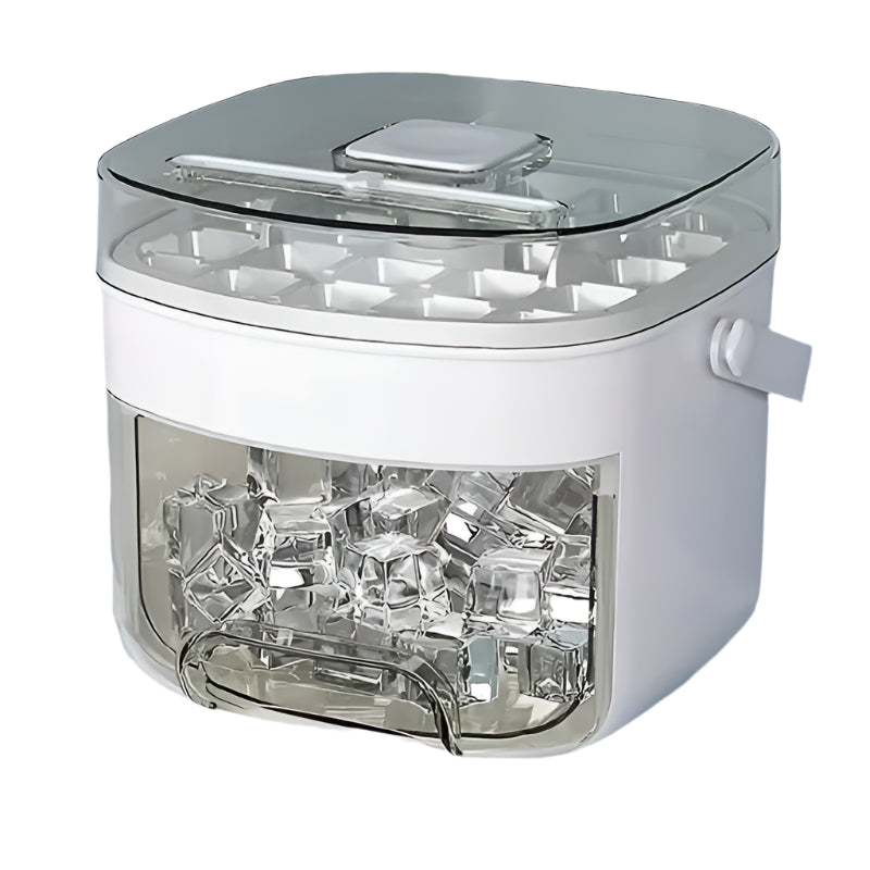 48-Grid Ice Cube Tray with Lid-0