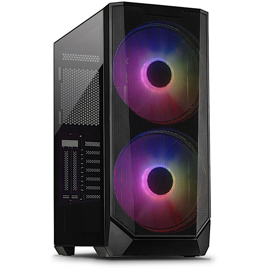 Inter-Tech IT-3503 Airstream Gaming Számítógépház - Fekete (88881353)-0
