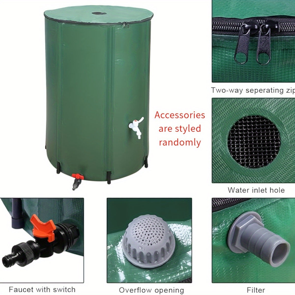 Outdoor Rainwater Harvesting Water Tank-1