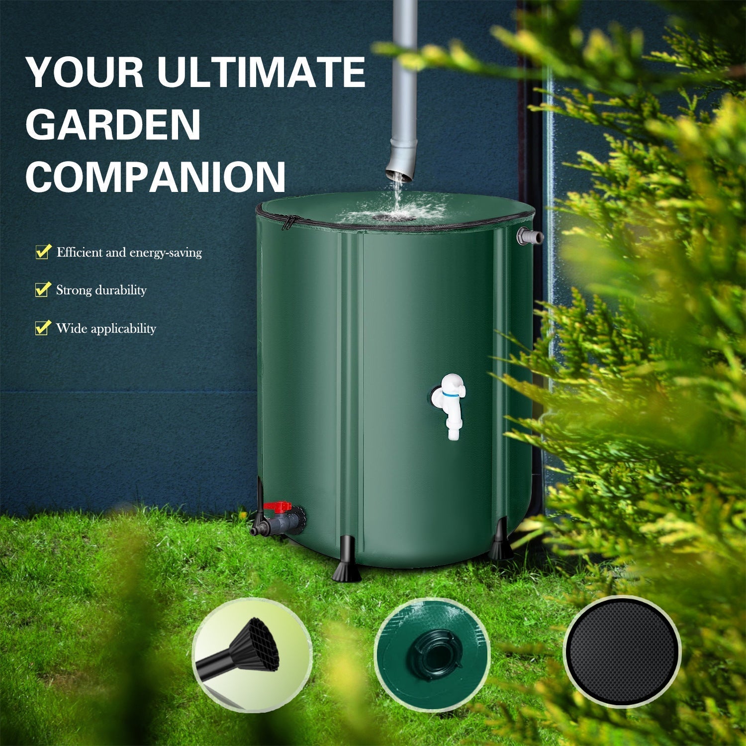 Outdoor Rainwater Harvesting Water Tank-4