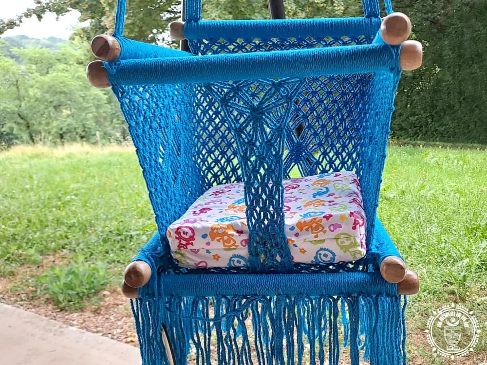 hamac bebe macrame celeste 1 1