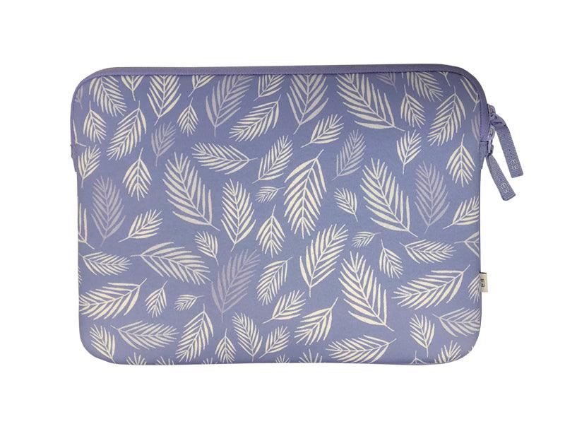 Housse pour MacBook Air/Pro 13″ - Pattern ²Life Botanic Lila-0